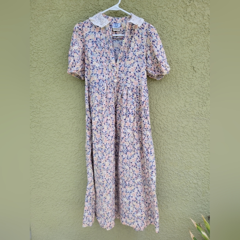 Vintage Laura Ashley Floral Dress